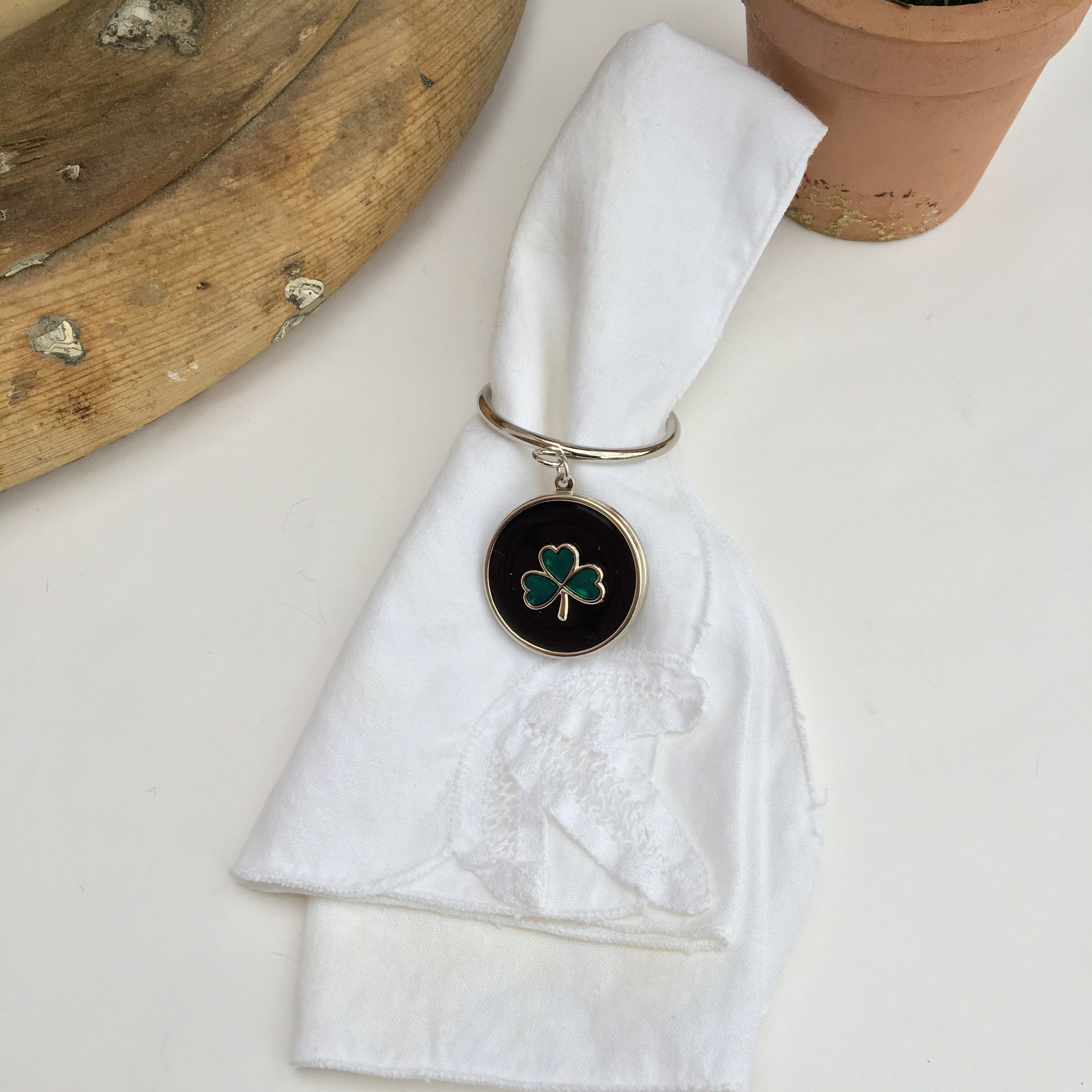 Irish Napkin Rings set of 4 