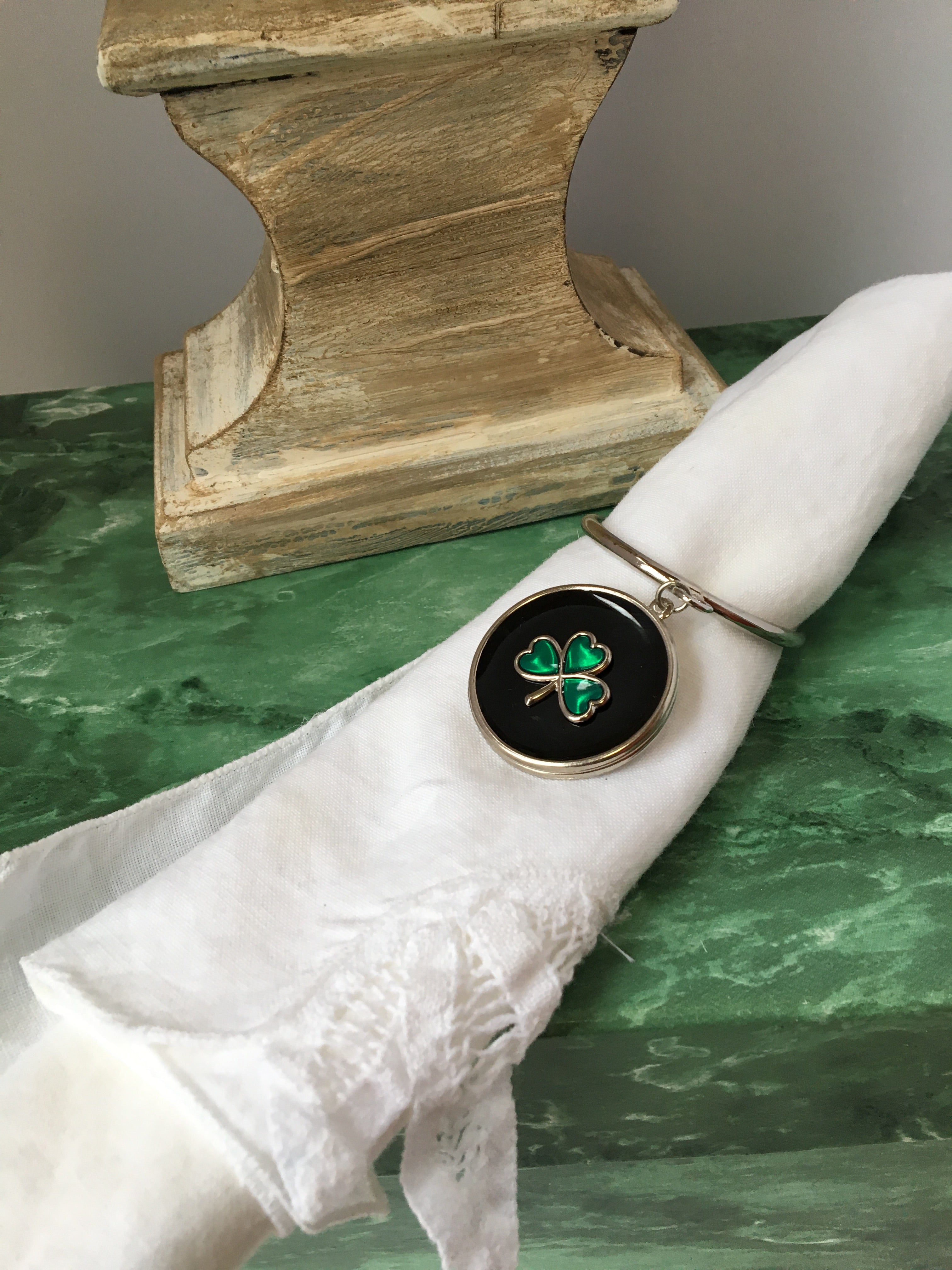 Irish Napkin Rings Set of 4