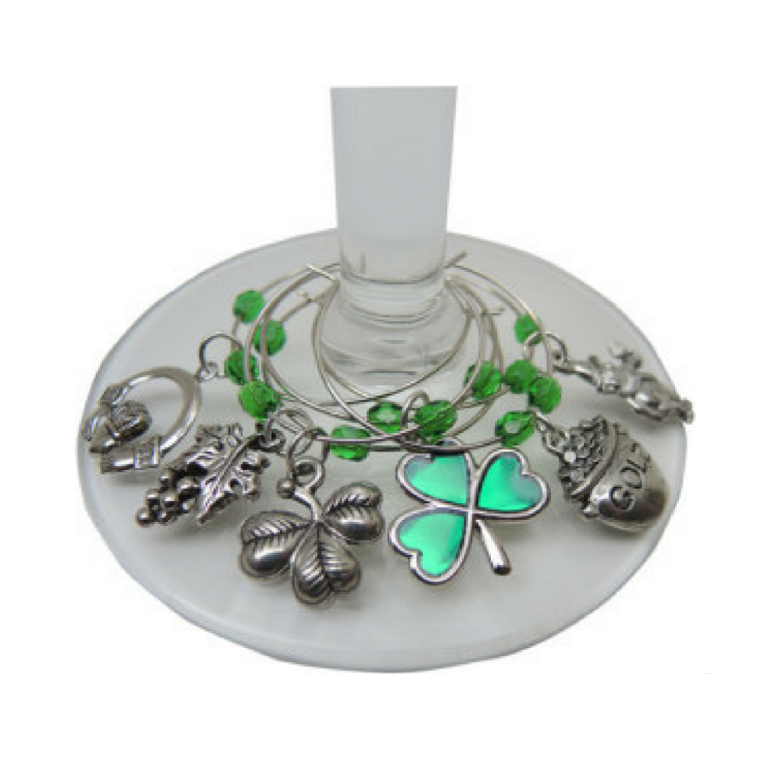 Irish Theme Beverage Charms