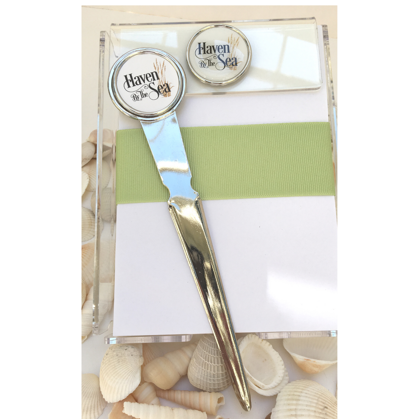 Custom Notepad and Letter Opener Gift Combo With Your Logo