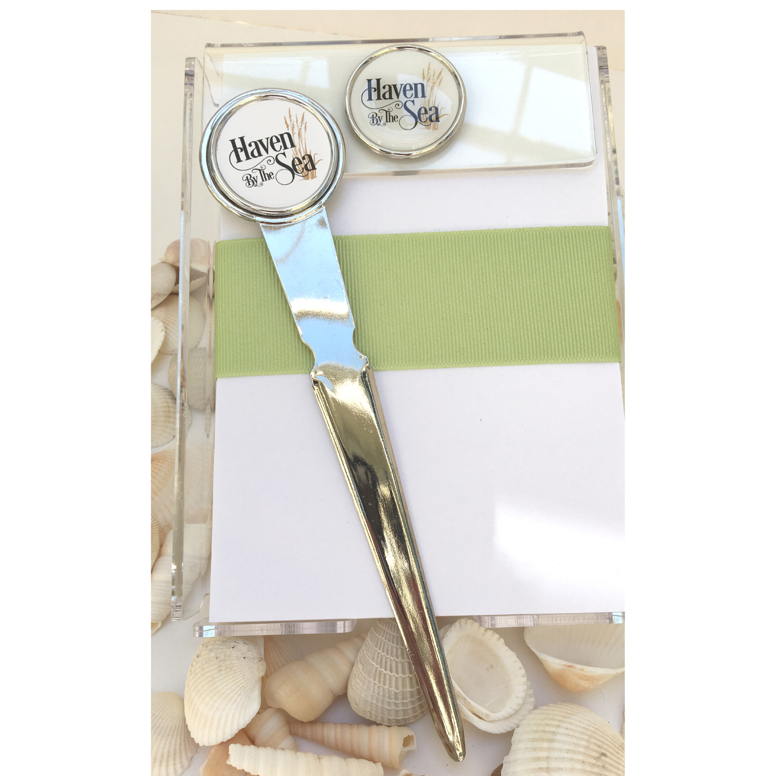 Custom Notepad and Letter Opener Gift Combo With Your Logo