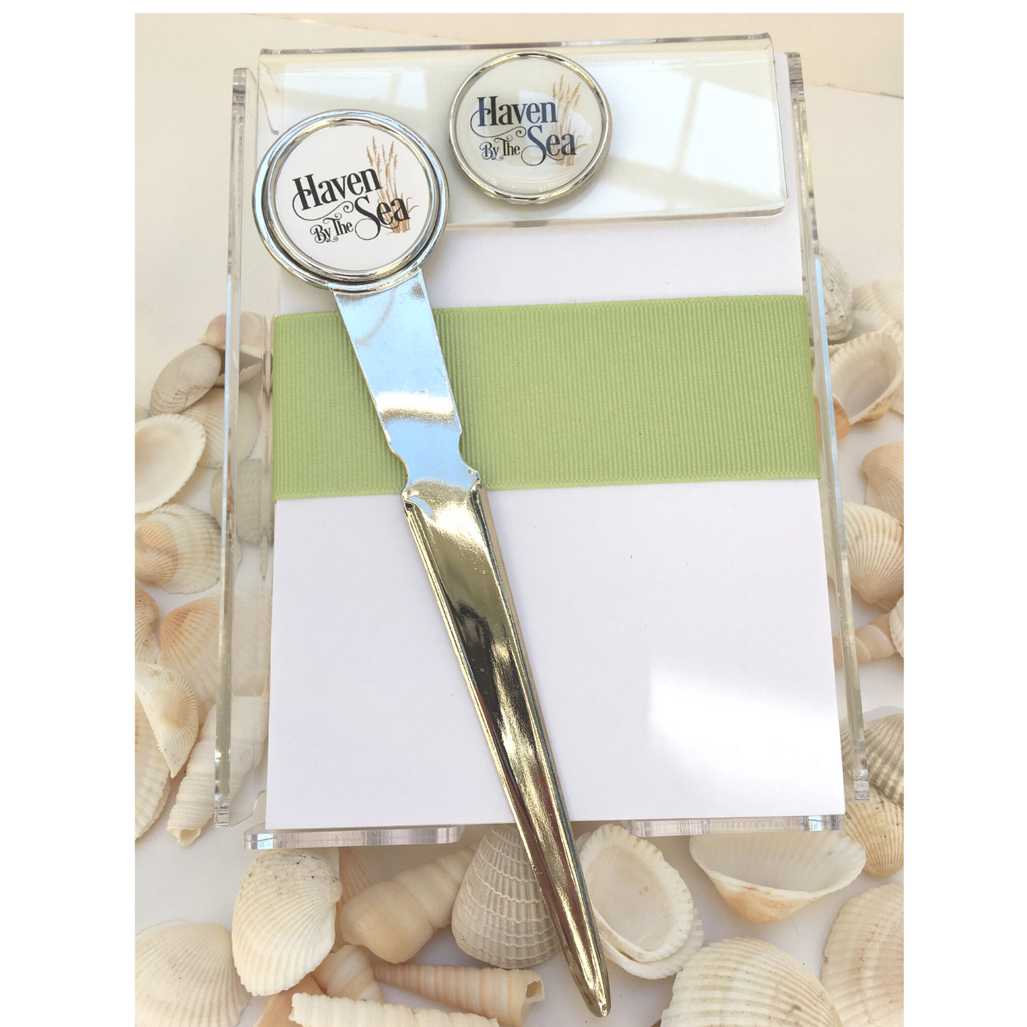 Custom Notepad and Letter Opener Gift Combo With Your Logo