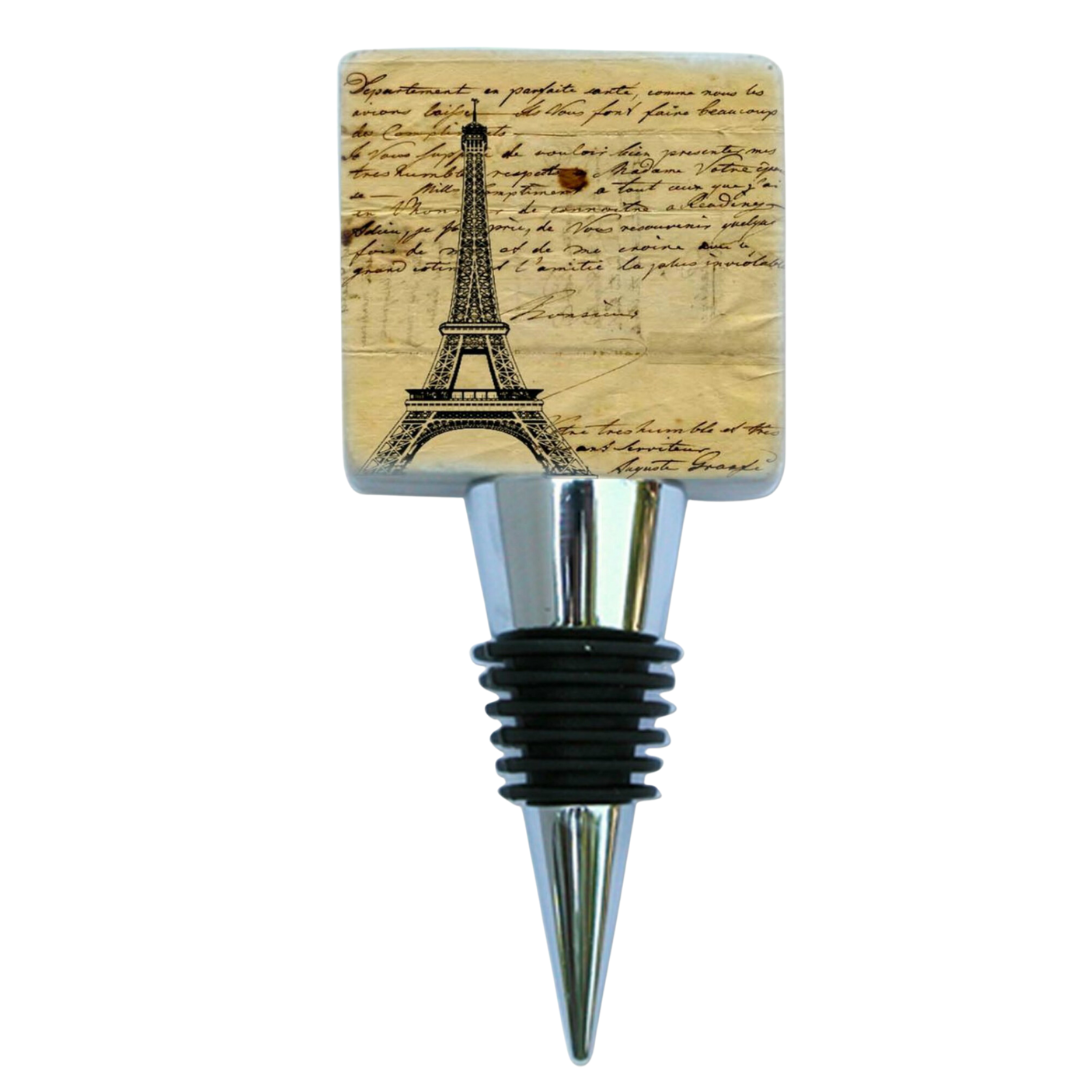 Paris Eiffel Tower Wine Bottle Stopper