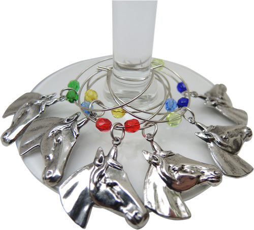 Equestrian Beverage Charms
