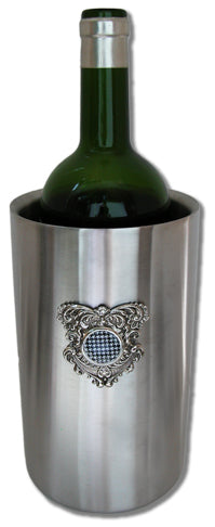 Houndstooth Wine Cooler, Stainless Steel Wine Cooler
